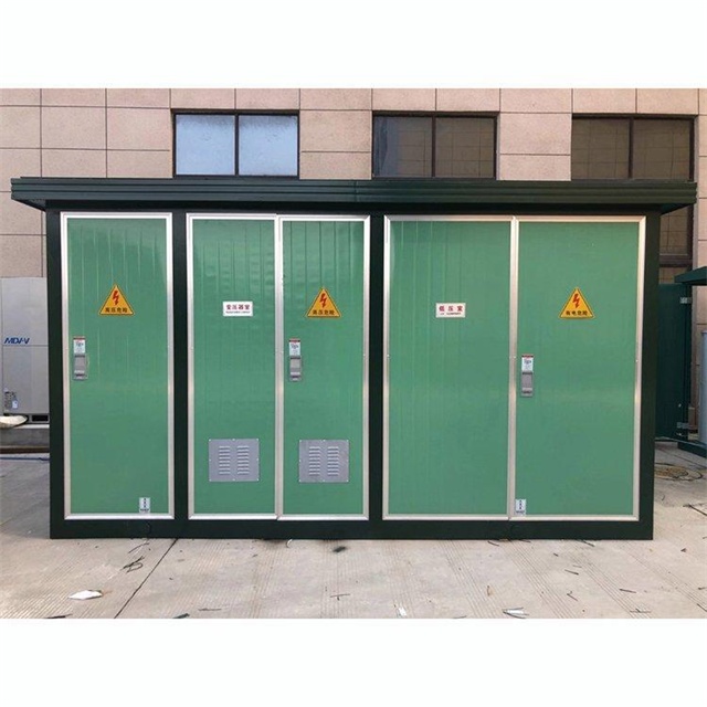 榆林1600KVA欧式箱式变压器